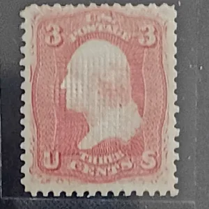 US Classics - US #85 Unused/Hinged; Full OG Fine-VF