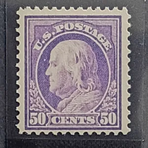 US Washington - Franklin - US #421 Unused/OG LH Fine+