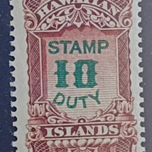 US Possessions - Hawaii #R16 Unused/NH F-VF