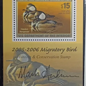 US Federal Duck Stamps - United States #RW72b Unused/NH VF-EF