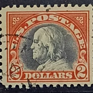 US Washington - Franklin - United States #523 Used F-VF+