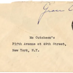 US 1937 Free Franck Cover Signed by Grace Coolidge, First Lady