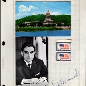 US WV 2 PPC on Page Signed by Cecil H. Underwood, Governor