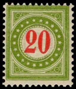 Switzerland Zum. 19FIIN NH Fine , Pristine, certificate