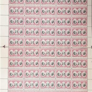 US 703b NH/H Sheet of 50, Cert