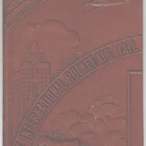 US 1936 Rocket Air Mail Flight Collectible Book